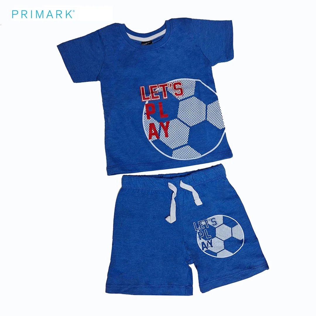 ست تیشرت شلوارک نخی پسرانه PRIMARK