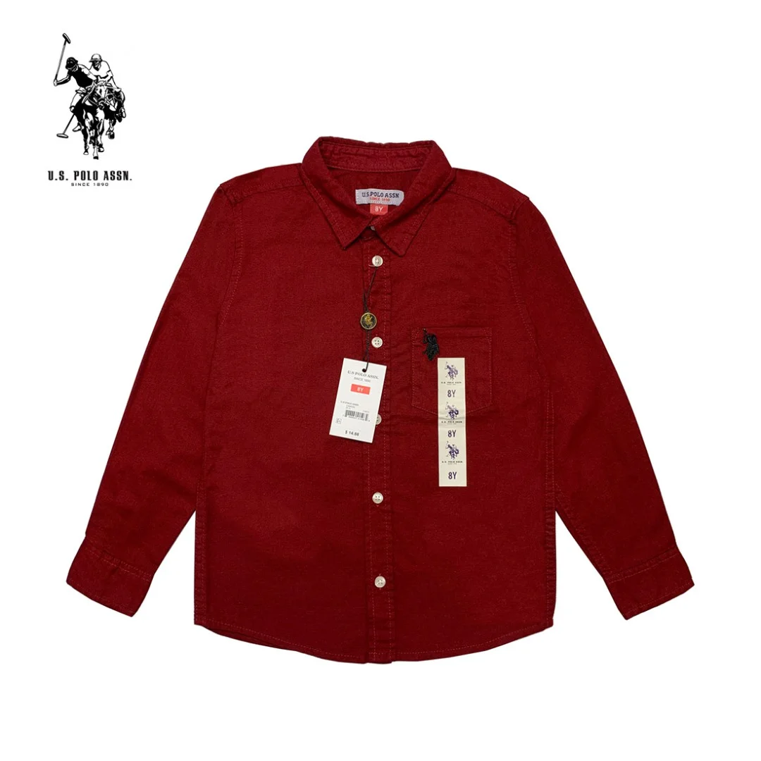 پیراهن پسرانه نخی برند POLO