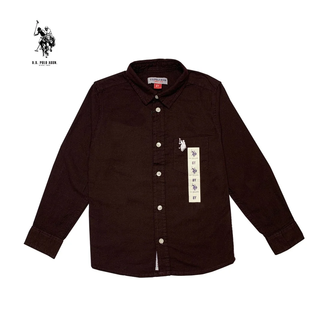 پیراهن پسرانه نخی برند POLO