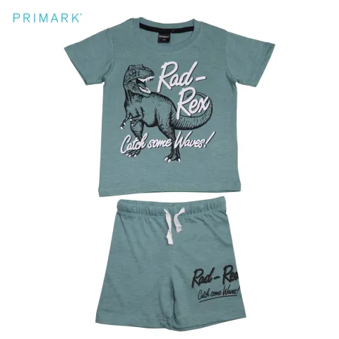 ست تیشرت شلوارک نخی پسرانه PRIMARK