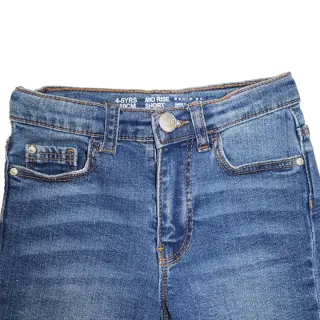 شلوارک جین سرمه ای دخترانه  DENIM CO