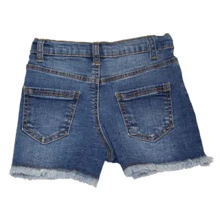 شلوارک جین سرمه ای دخترانه  DENIM CO