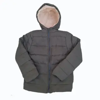 کاپشن داخل خز برند KOTON KIDS زیتونی 2تا3 سال