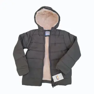 کاپشن داخل خز برند KOTON KIDS زیتونی 2تا3 سال