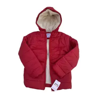 کاپشن داخل خز برند KOTON KIDS قرمز 2تا3 سال
