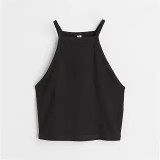 کراپ تاپ زنانه وارداتی برند H&M