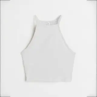 کراپ تاپ زنانه وارداتی برند H&M