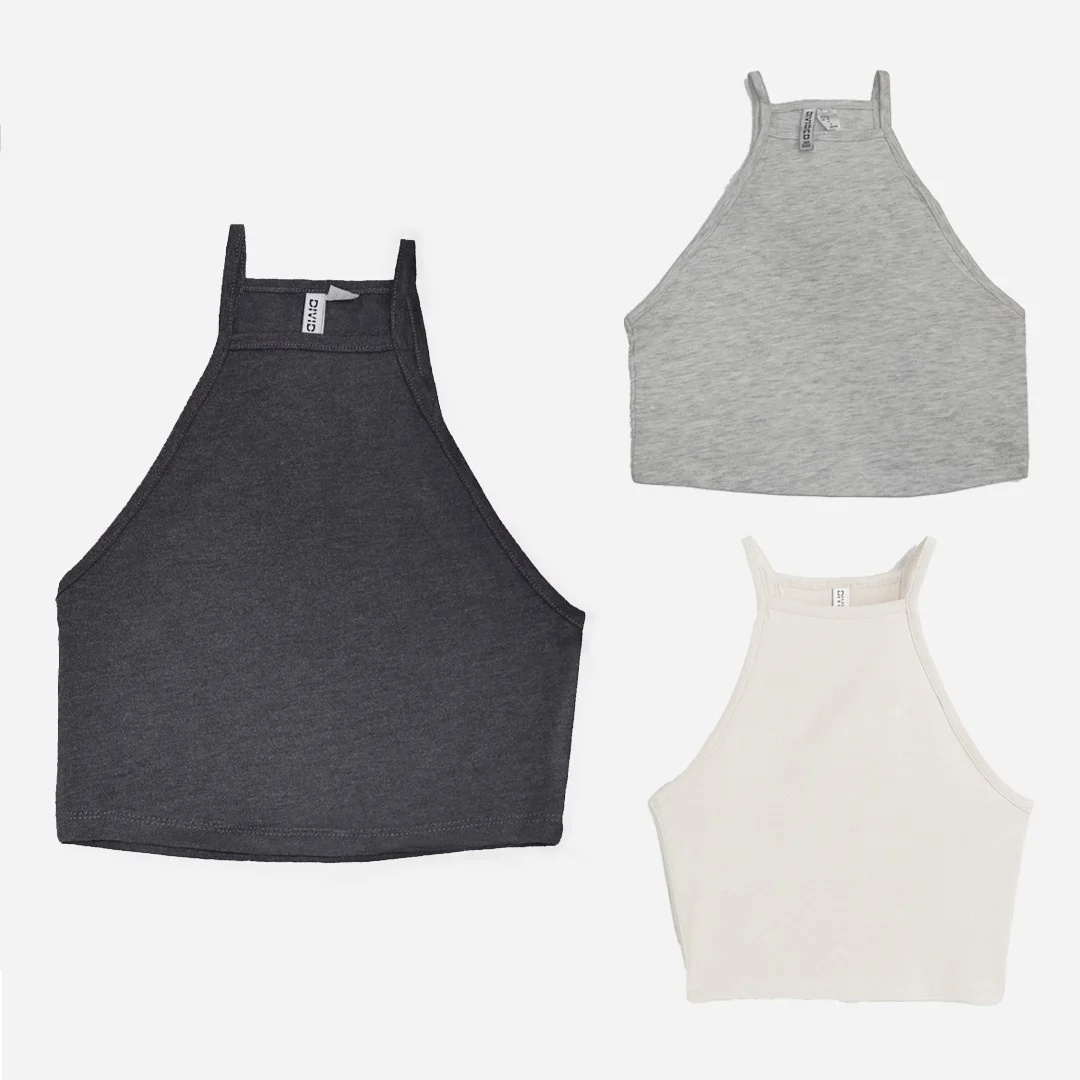 کراپ تاپ زنانه وارداتی برند H&M
