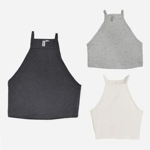کراپ تاپ زنانه وارداتی برند H&M