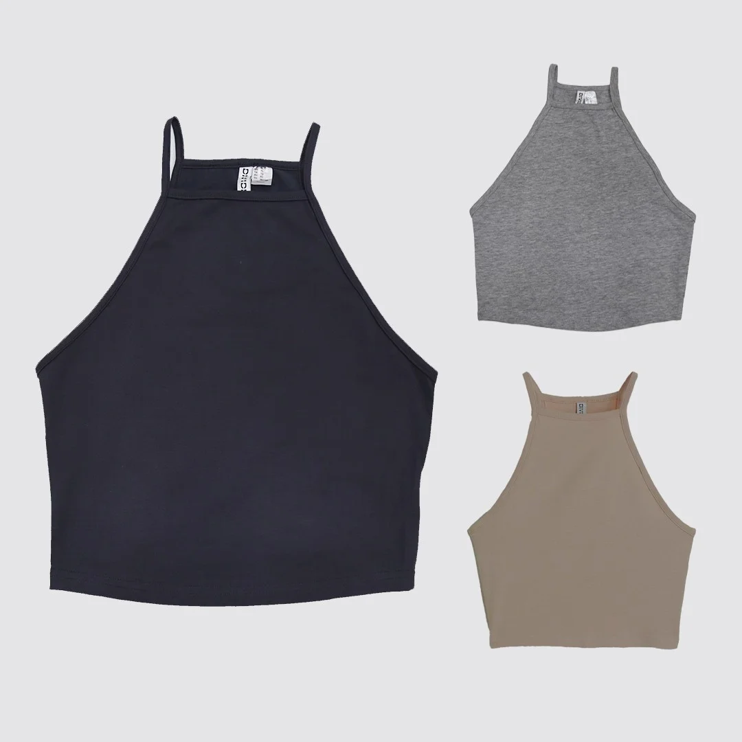 کراپ تاپ زنانه وارداتی برند H&M