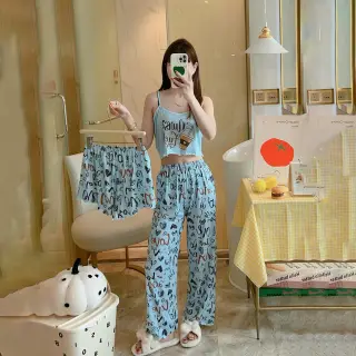 ست راحتی سه تیکه کراپ