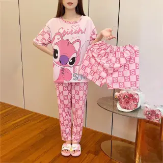 ست راحتی سه تیکه زنانه طرح استیج
