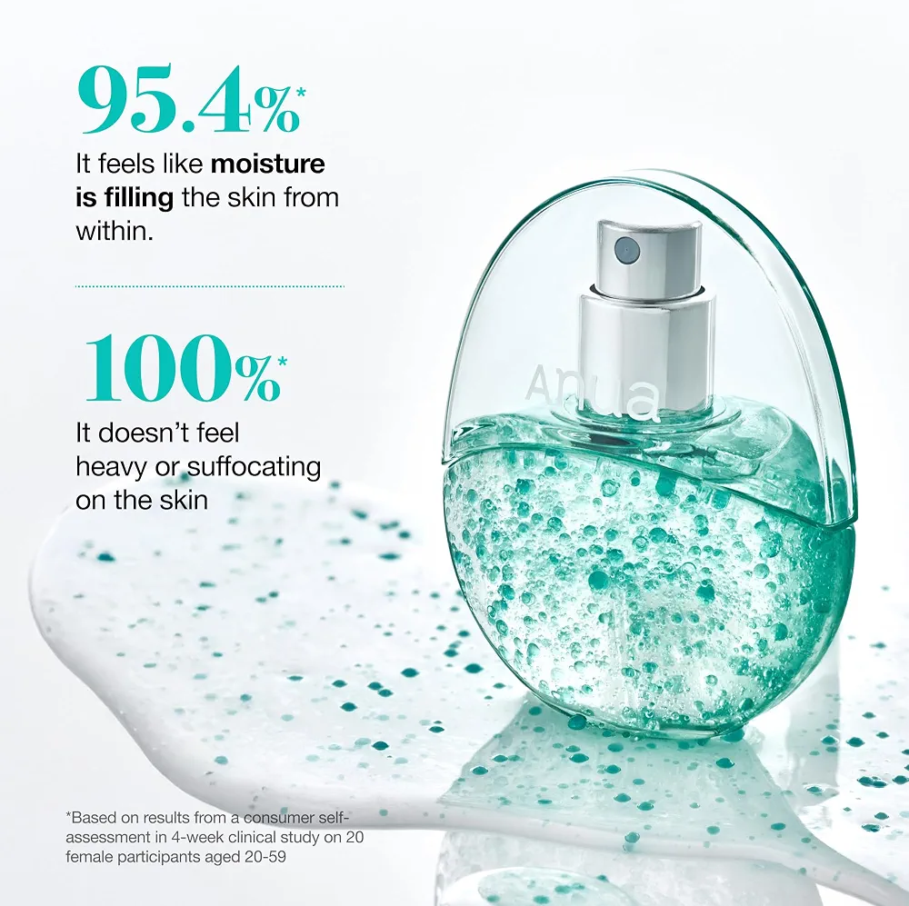 اسپری آبرسان کپسولی PDRN و هیالورونیک اسید آنوا (Anua PDRN 100 Hyaluronic Acid Hydrating Capsule Mist) | آبرسان، ترمیم‌کننده و شاداب‌کننده پوست