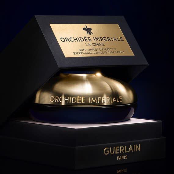 کرم صورت گرلن ارکیده ایمپریال Guerlain Orchidée Impériale La Crème 50ml | کرم ضد چروک و جوانساز لوکس