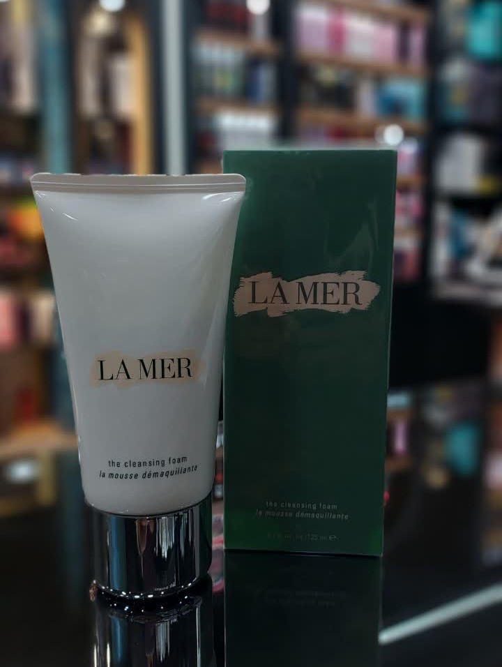 فوم پاک‌کننده و روشن‌کننده لوکس صورت لامر مدل The Cleansing Foam – حجم ۱۲۵ میلی‌لیتر