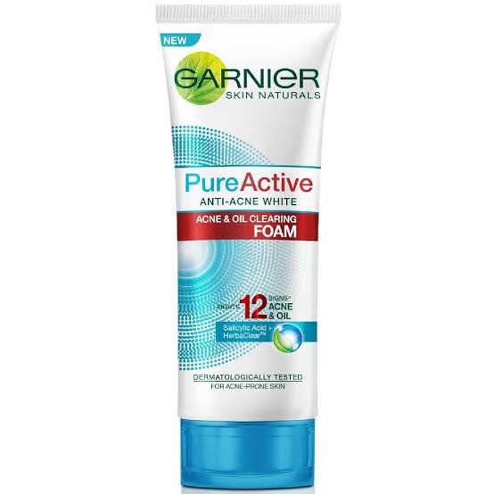 فوم شستشوی صورت ضد جوش گارنیر (Garnier PureActive Anti-Acne Foam)