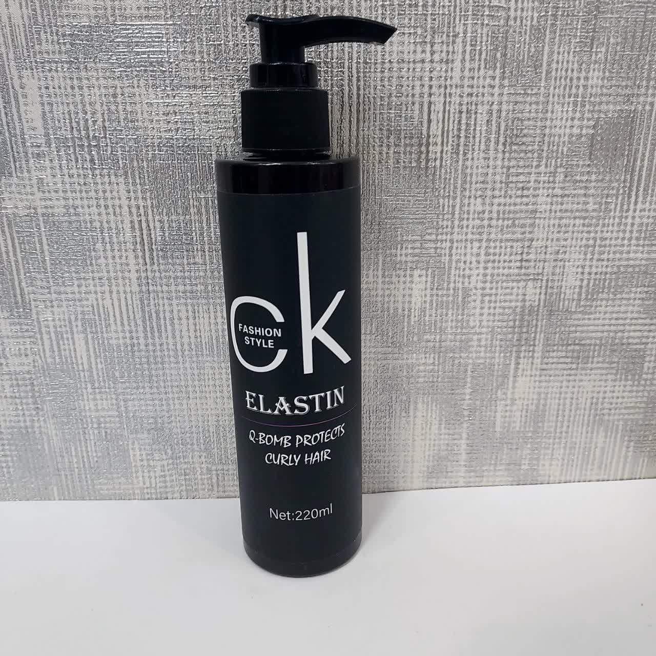 کرم مو و حالت‌دهنده فر سی‌کی الگانت (CK Elastin Q-Bomb Protects Curly Hair
