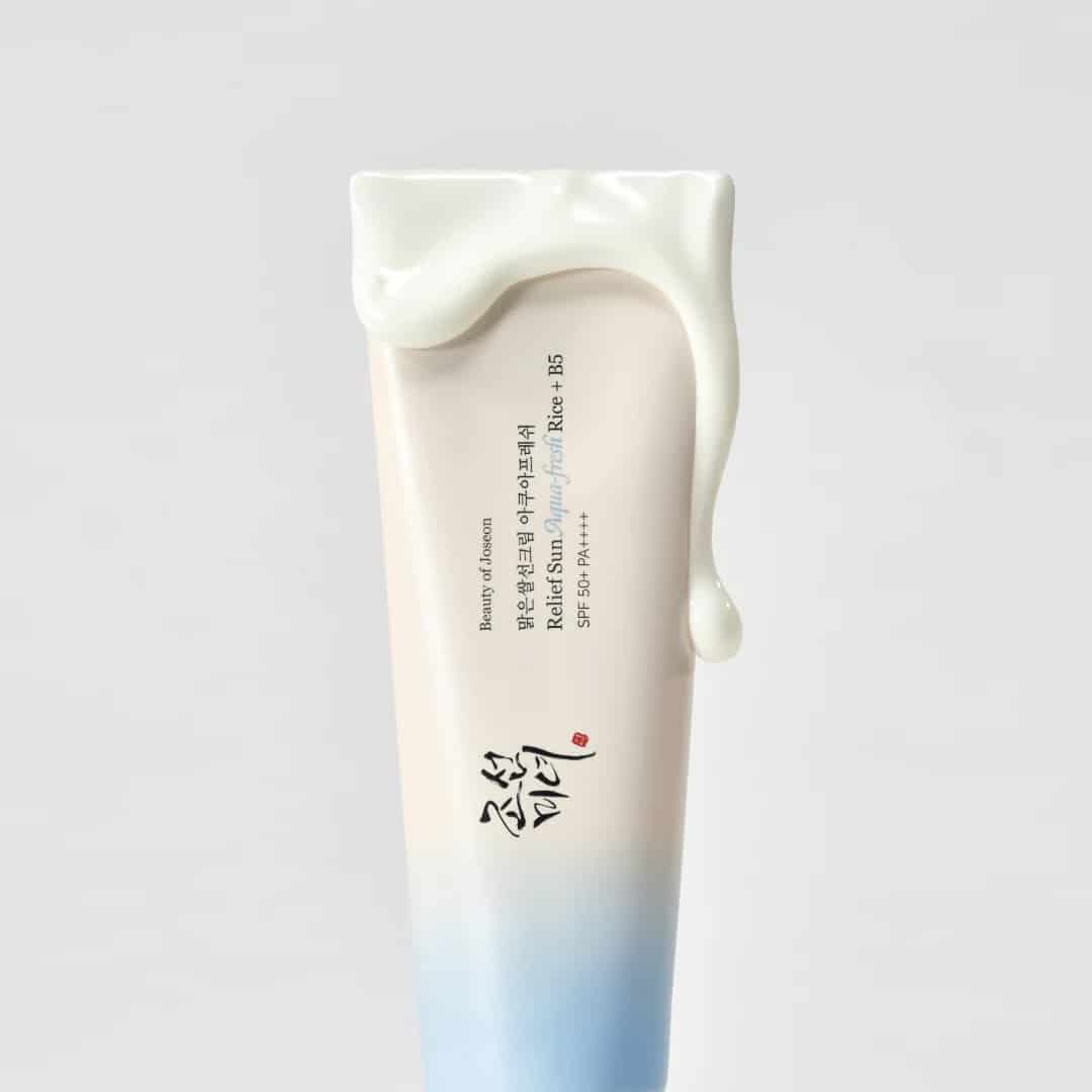 ضد آفتاب بیوتی آف جوسان مدل آکوا فرش (Beauty of Joseon Relief Sun Aqua-fresh Rice + B5 SPF50+ PA++++)