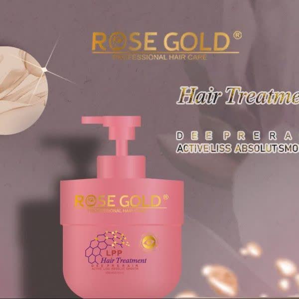 ال پی پی رزگلد بازسازی‌کننده‌ی مولکولی ساختار موRose Gold LPP Hair Treatment؛