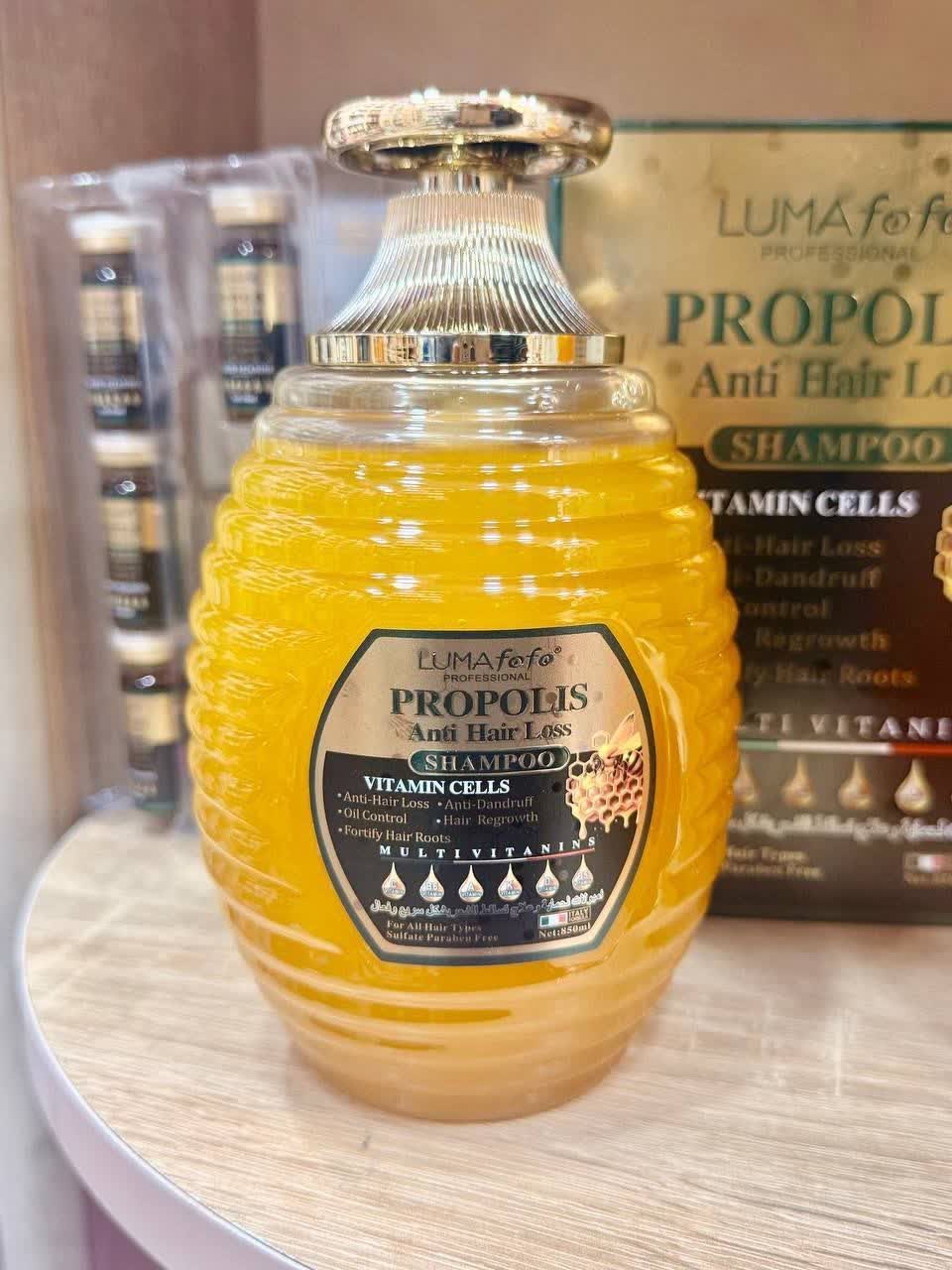 شامپو ضد ریزش لومافوفو Lumafofo Propolis Anti Hair Loss + ویال تقویت مو