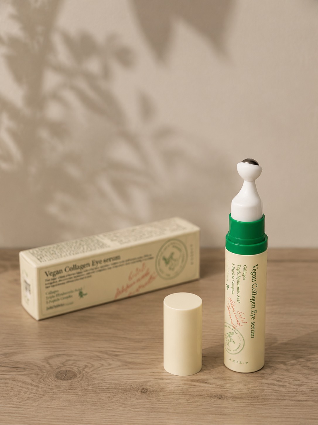 سرم دور چشم کلاژن گیاهی آکسیس وای AXIS-Y Vegan Collagen Eye Serum | ضد چروک، آبرسان و جوانساز دور چشم