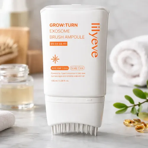 سرم اگزوزوم لیلیو (Lilyeve) | GROW:TURN Exosome Brush Ampoule