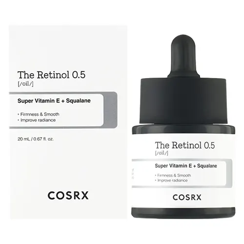 سرم روغنی رتینول 0.5٪ کوزارکس COSRX The Retinol 0.5 Oil حجم 20ml