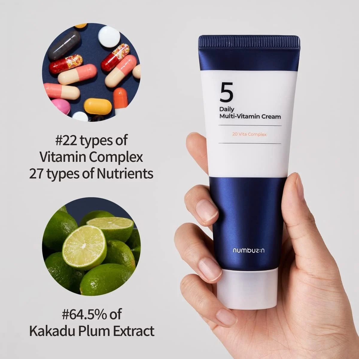 کرم مولتی ویتامین نامبوزین شماره ۵ Numbuzin No.5 Daily Multi-Vitamin Cream