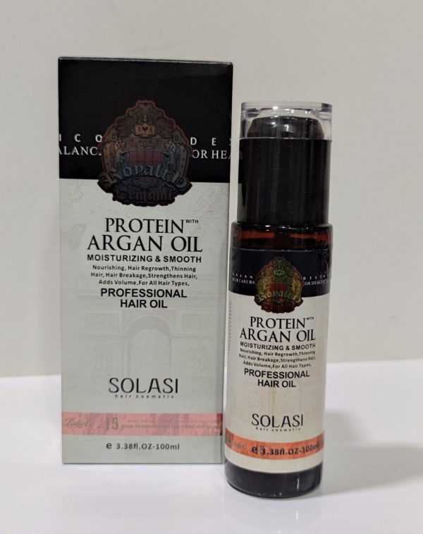 روغن آرگان پروتئین سولاسی Solasi Protein Argan Oil 100ml