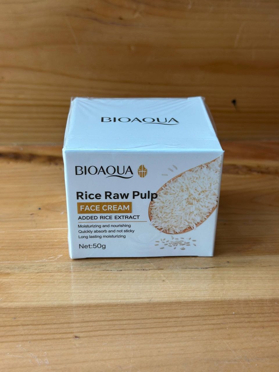 کرم آبرسان برنج BIOAQUA Rice Raw Pulp