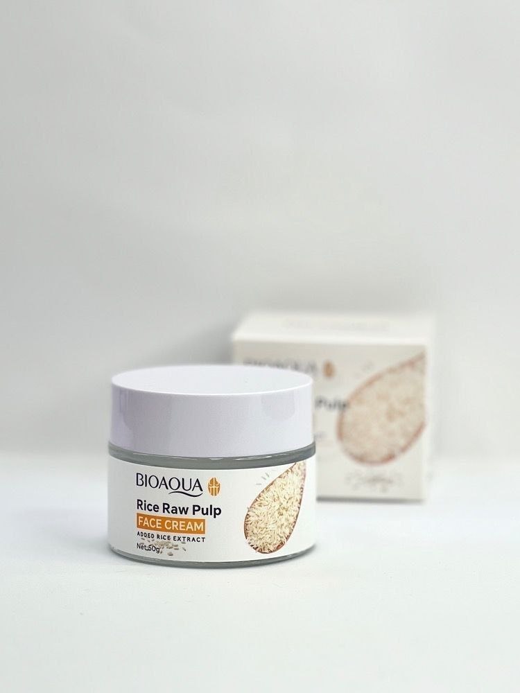 کرم آبرسان برنج BIOAQUA Rice Raw Pulp