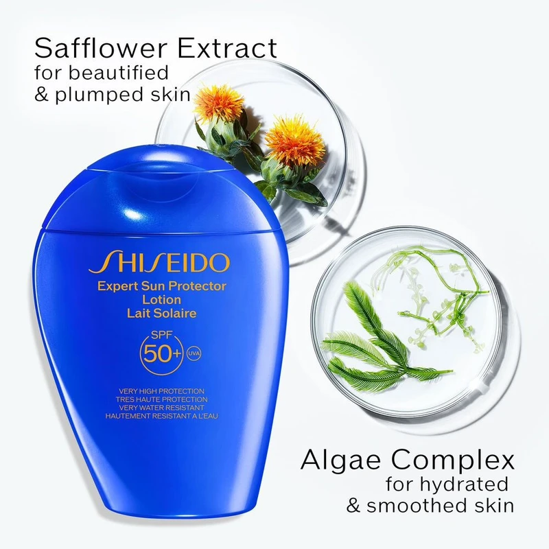 ضدآفتاب شیسیدو اکسپرت سان پروتکتور SPF50+ حجم ۵۰ میل | Shiseido Expert Sun Protector Lotion