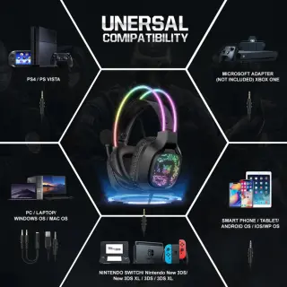 هدفون مخصوص بازی اونیکوما مدل X22