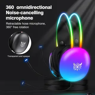 هدفون مخصوص بازی اونیکوما مدل X25 مشکی
