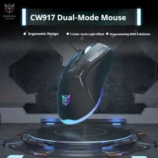 ماوس مخصوص بازی اونیکوما بیسیم مدل CW917 2.4 Wireless
