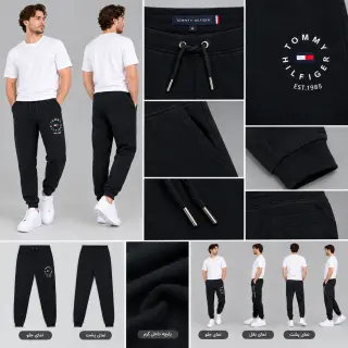 شلوار اسلش مردانه داخل کرک برند تامی هیلفیگر TOMMY HILFIGER