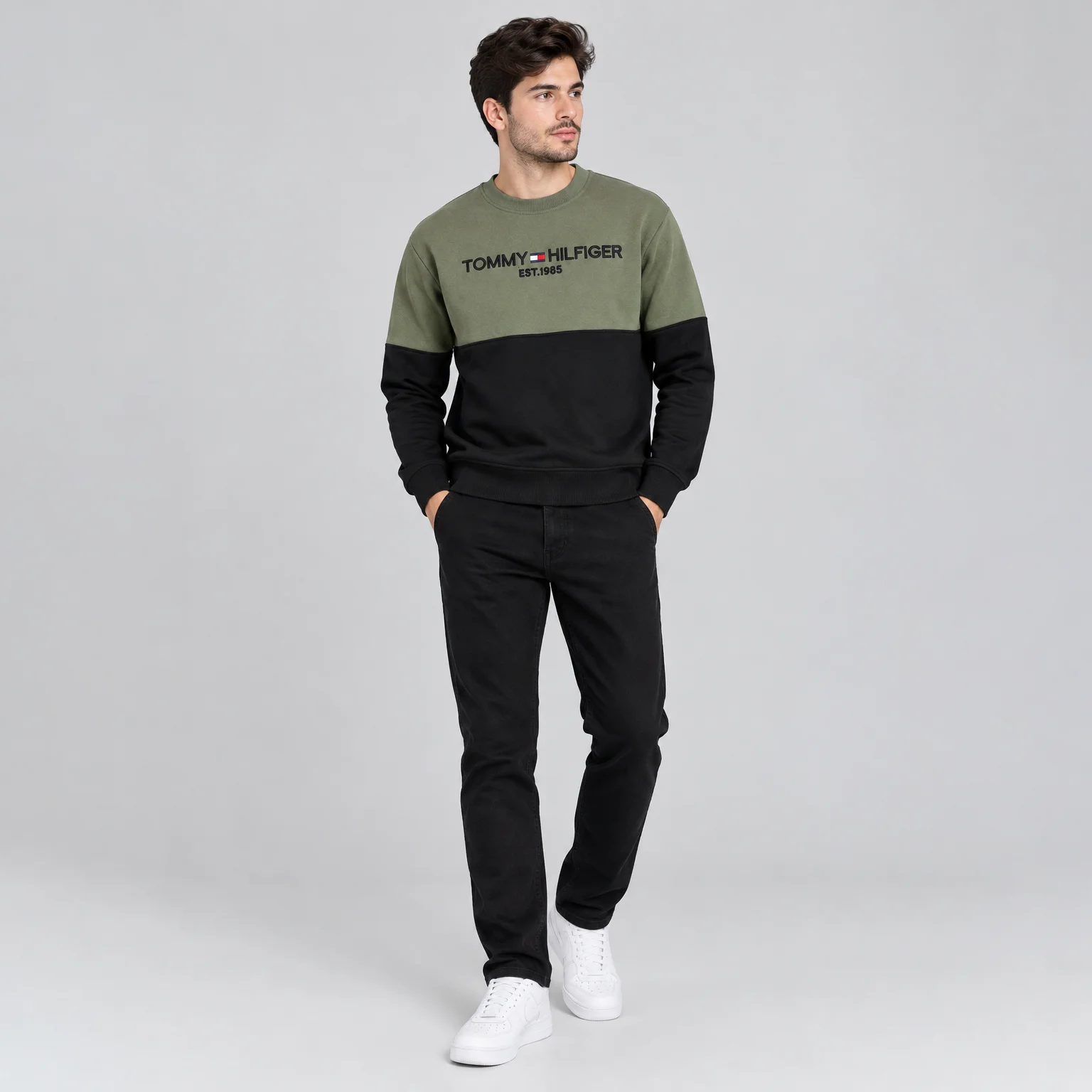 پلیور داخل کرک مردانه برند Tommy Hilfiger