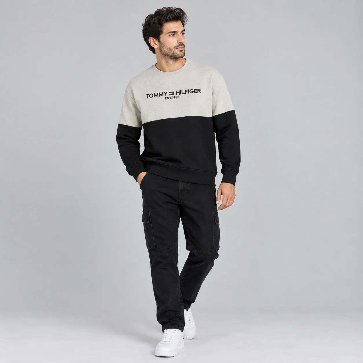 پلیور داخل کرک مردانه برند Tommy Hilfiger