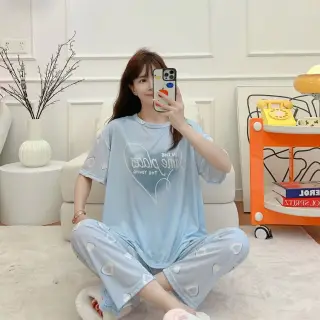 ست دو تیکه راحتی زنانه طرح لاو