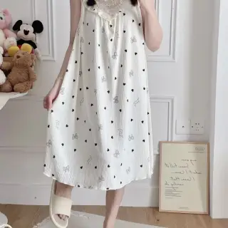 سارافن راحتی زنانه طرح قلبی