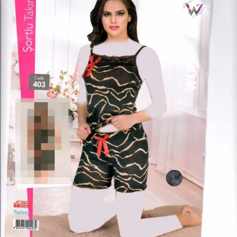 ست تاپ و شرتک زنانه وندر
